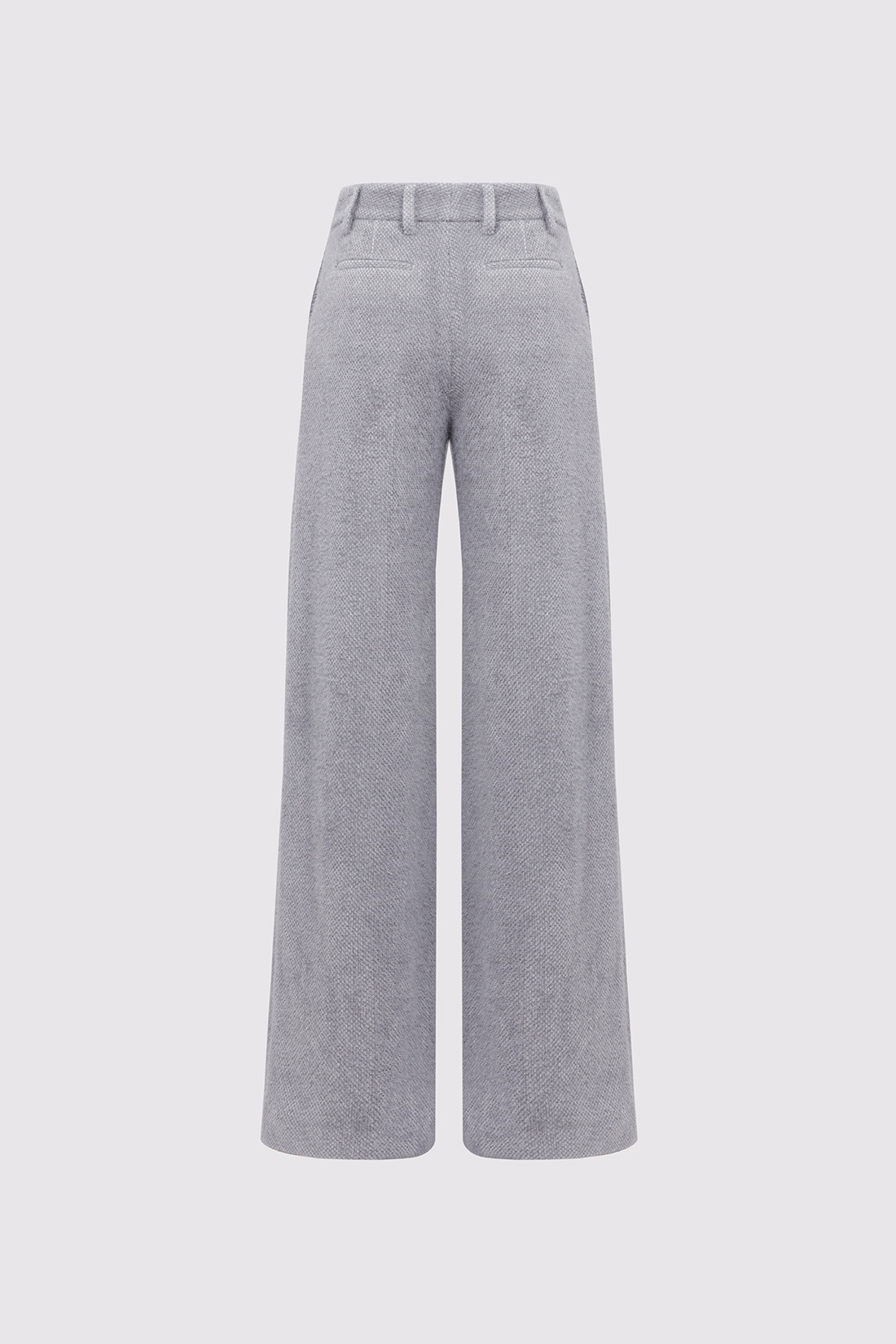 GIUSEPPE DI MORABITO: WIDE-LEG PANTS IN BOUCLE WOOL.