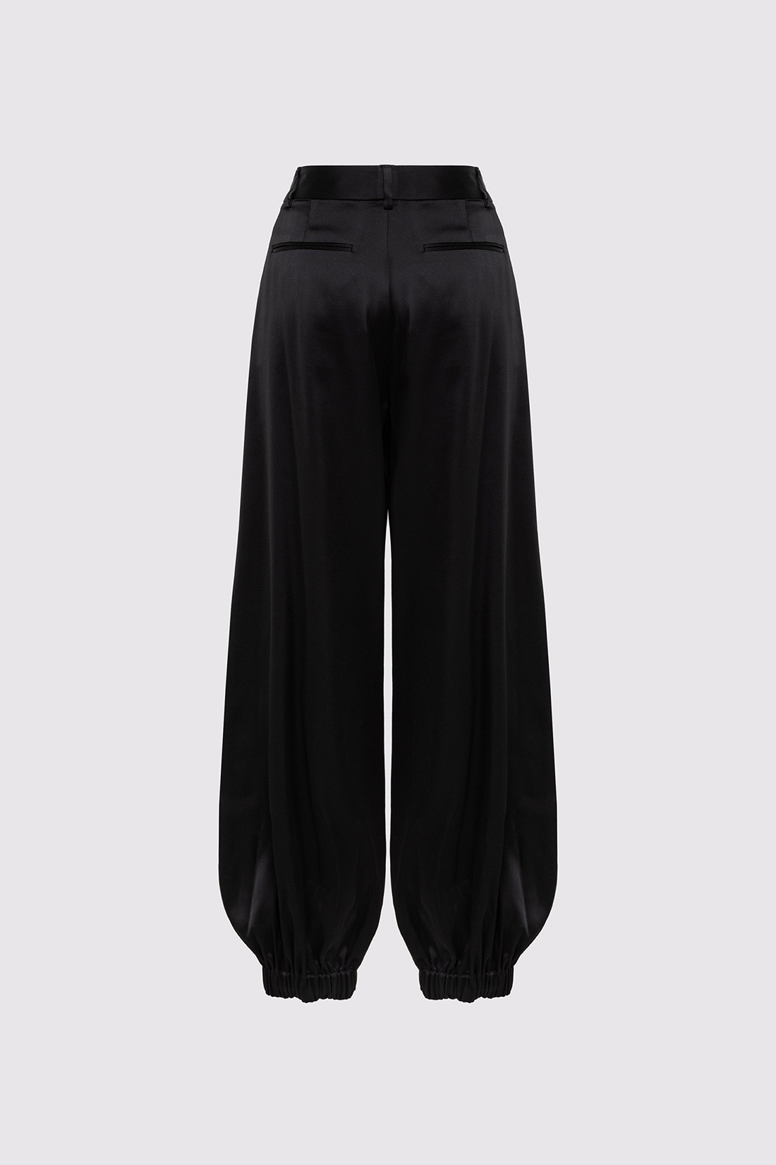 GIUSEPPE DI MORABITO: WIDE-LEG SATIN PANTS