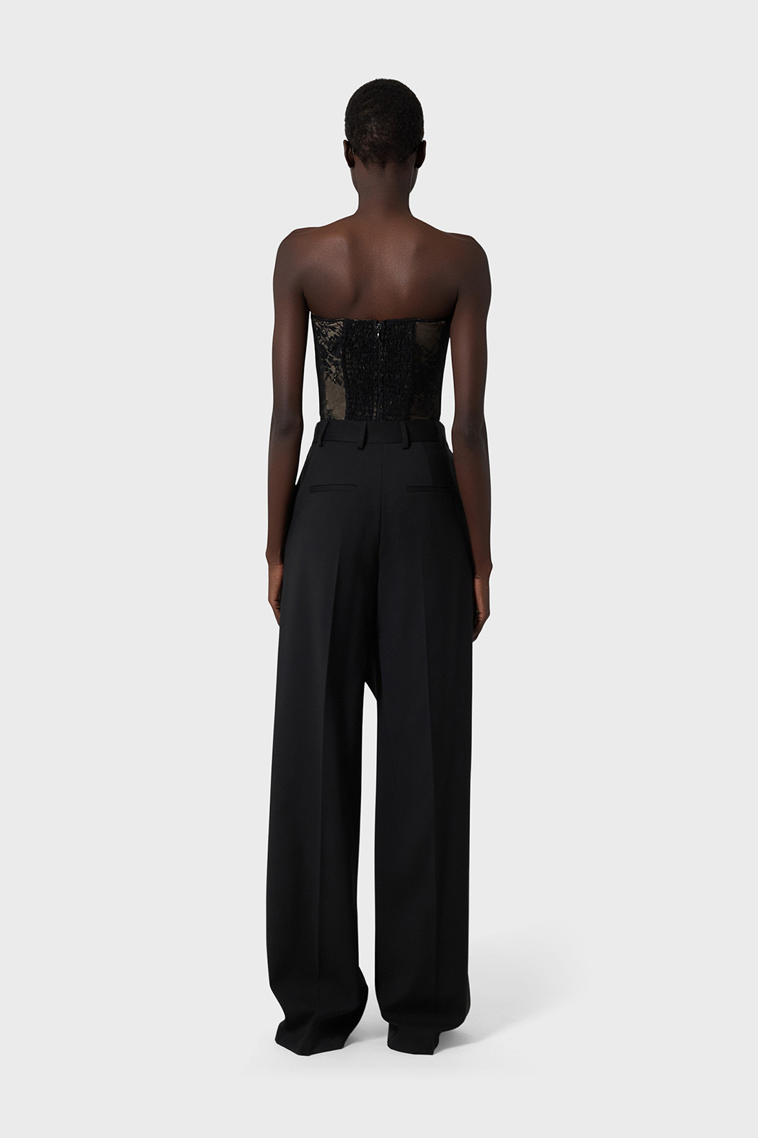 GIUSEPPE DI MORABITO: TAILORED PANTS IN COTTON