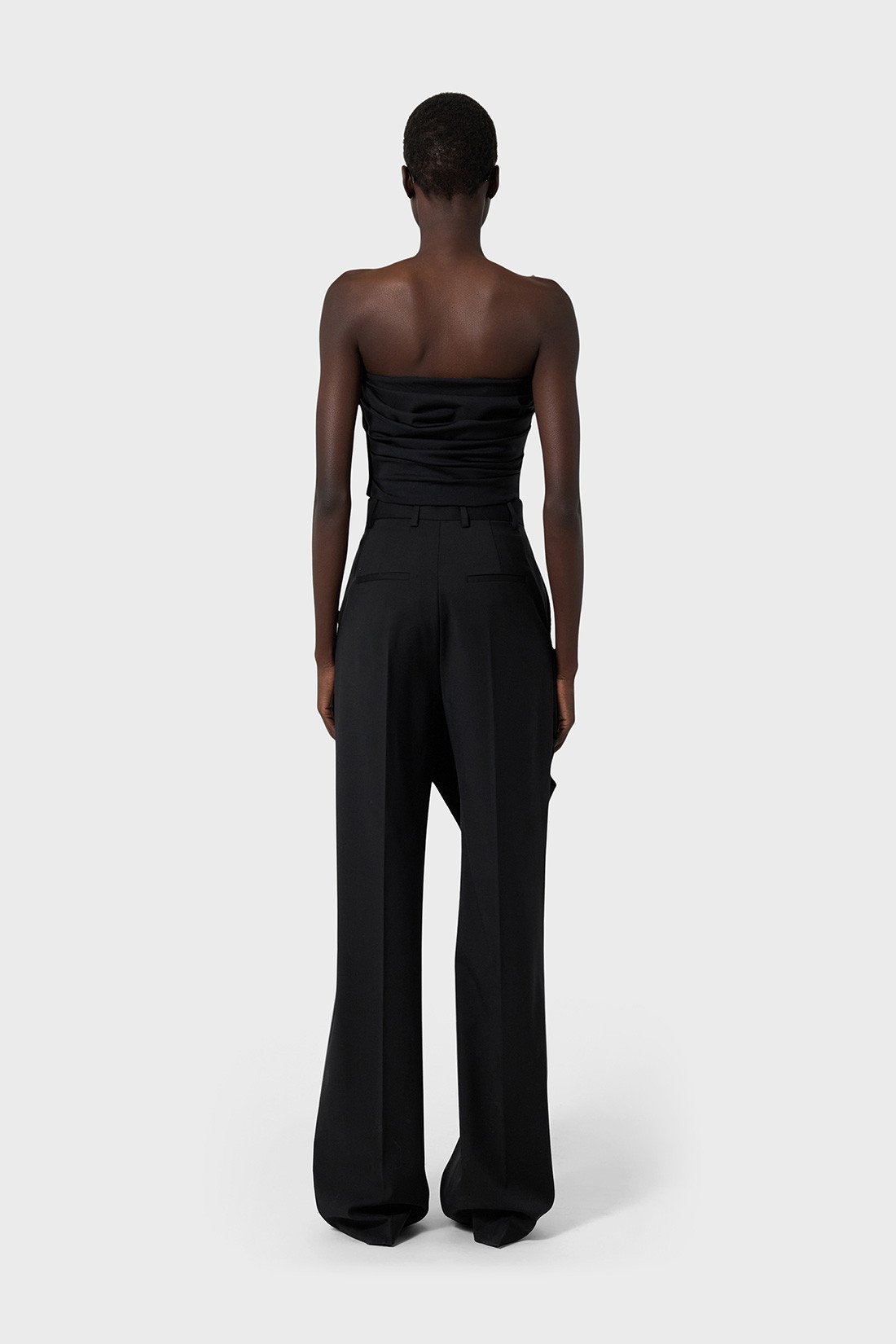 GIUSEPPE DI MORABITO: TAILORED PANTS IN VIRGIN WOOL