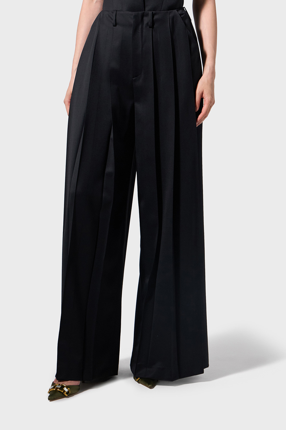 GIUSEPPE DI MORABITO: PANTALONE TAILORED IN LANA VERGINE