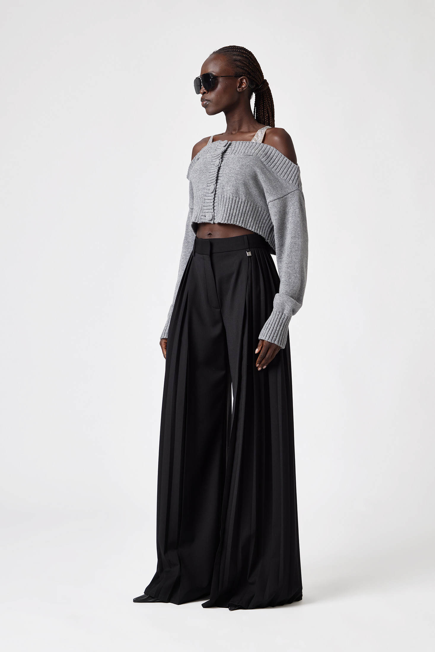 Tailored Wool Canvas Pants