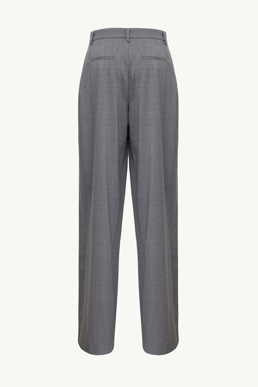 GIUSEPPE DI MORABITO: TAILORED PANTS IN WOOL CANVAS