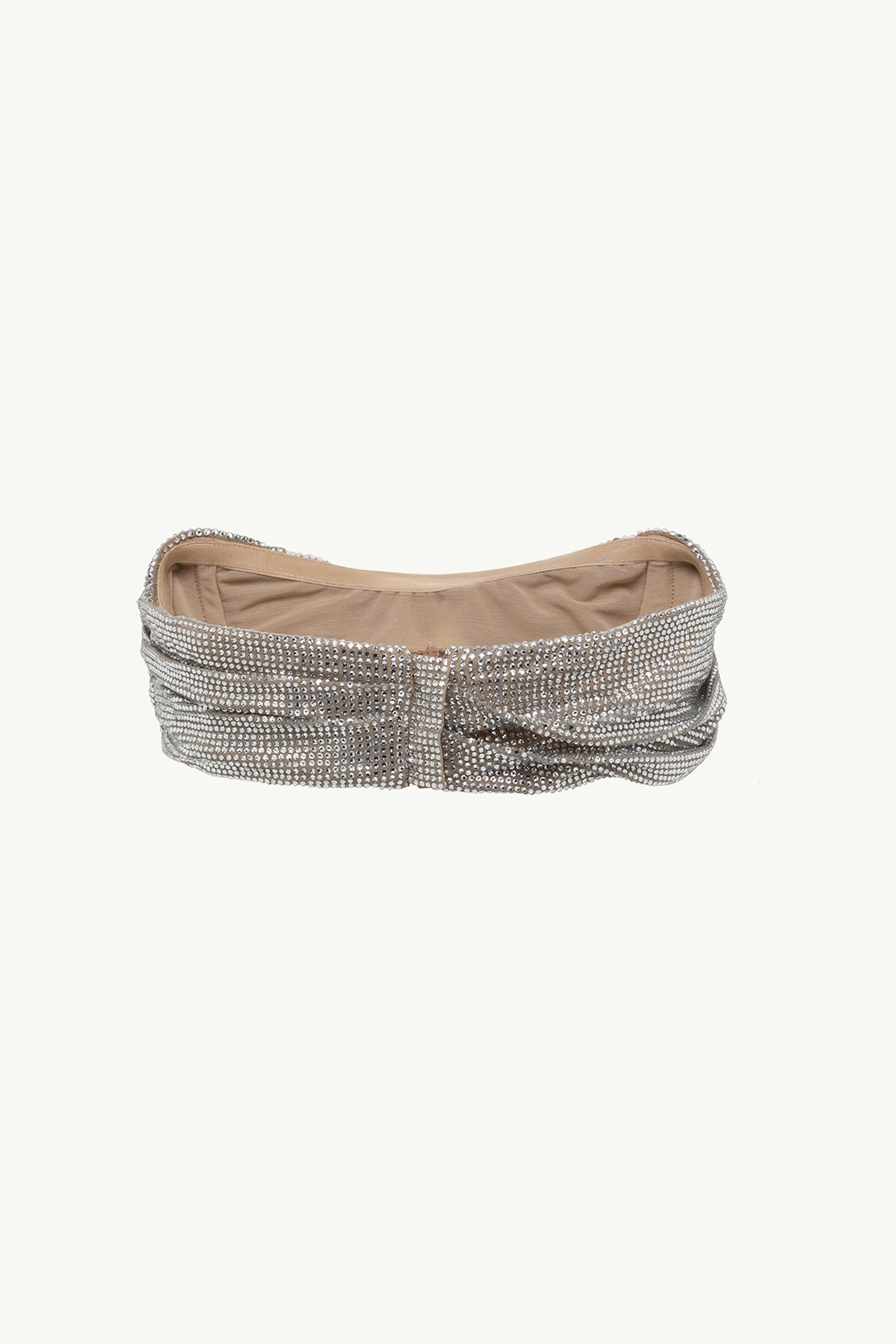 GIUSEPPE DI MORABITO: BANDEAU TOP WITH CRYSTALS