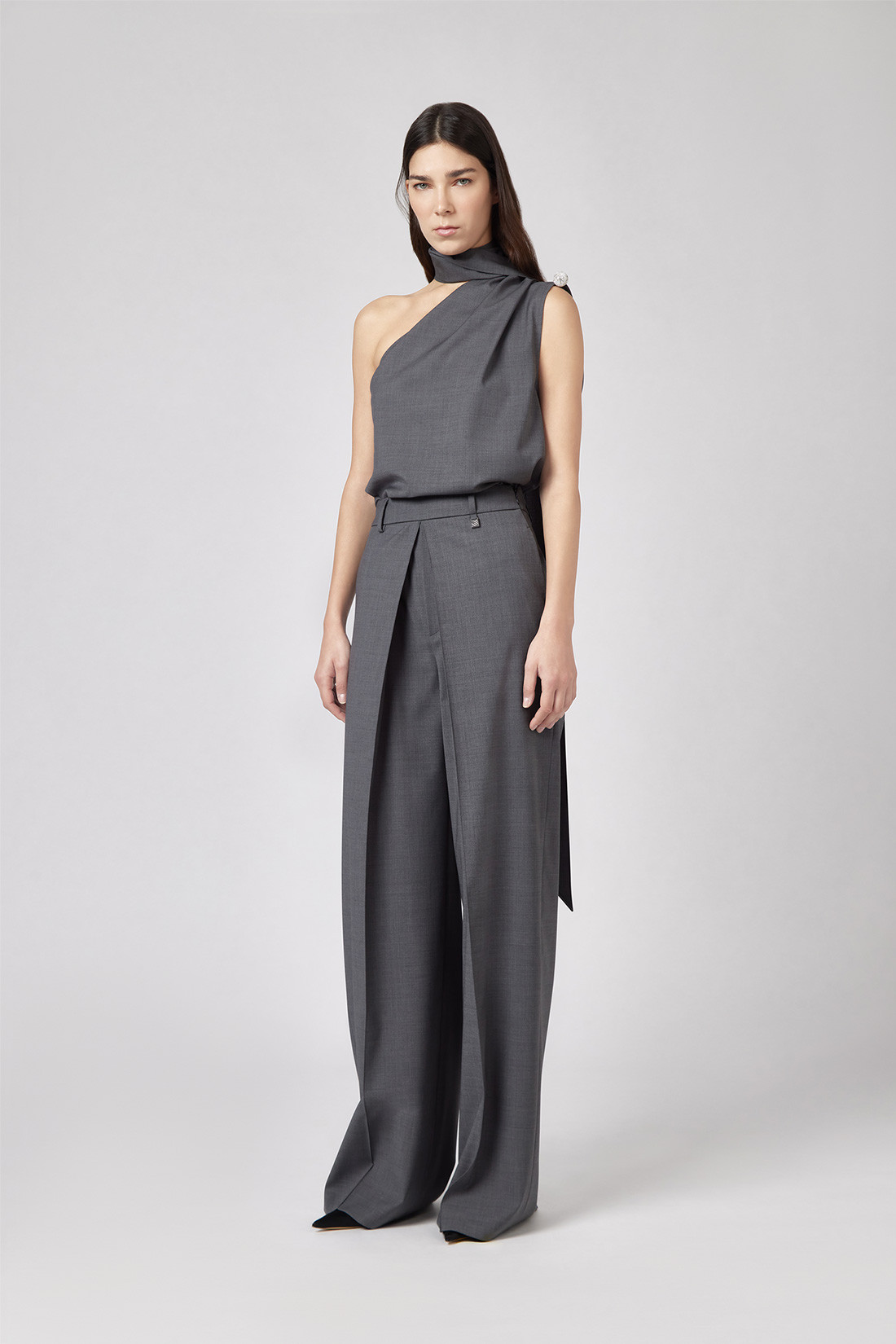 GIUSEPPE DI MORABITO: ONE-SHOULDER TOP
