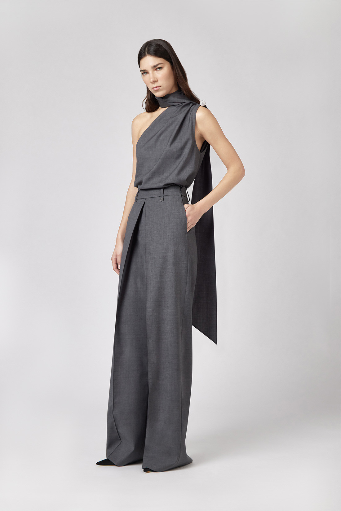 GIUSEPPE DI MORABITO: ONE-SHOULDER TOP