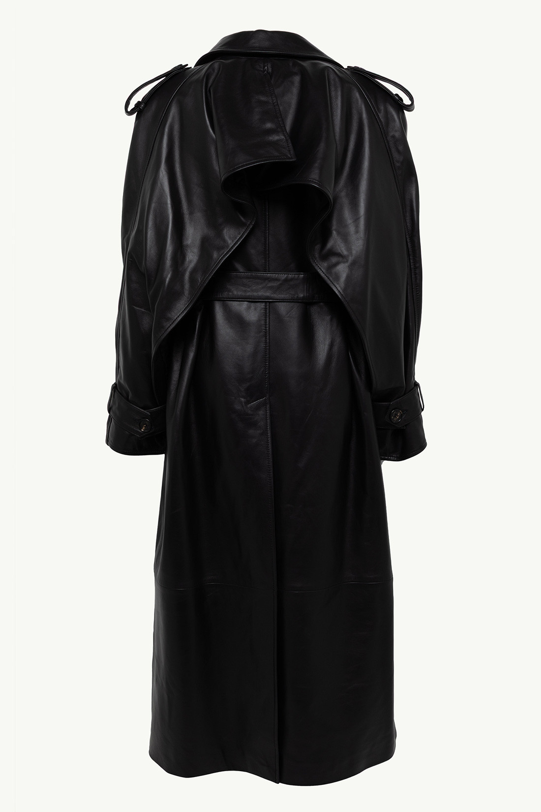 GIUSEPPE DI MORABITO: TRENCH IN PELLE