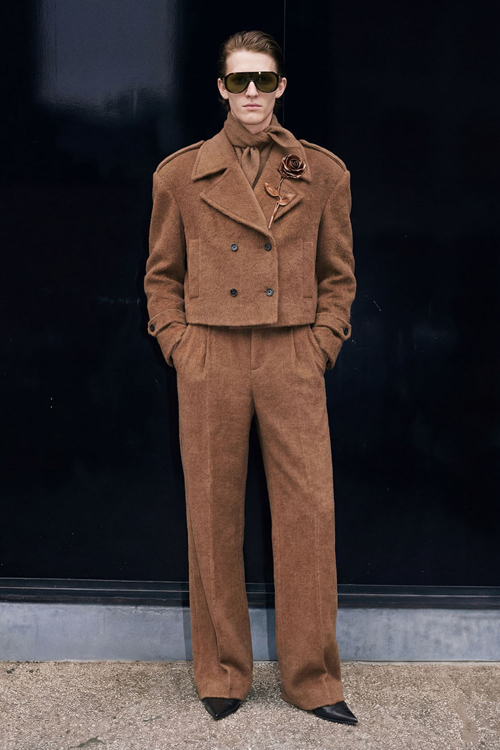 WE STOPPED IN THE COLONNADE, AND WENT ON IN THE SUNLIGHT