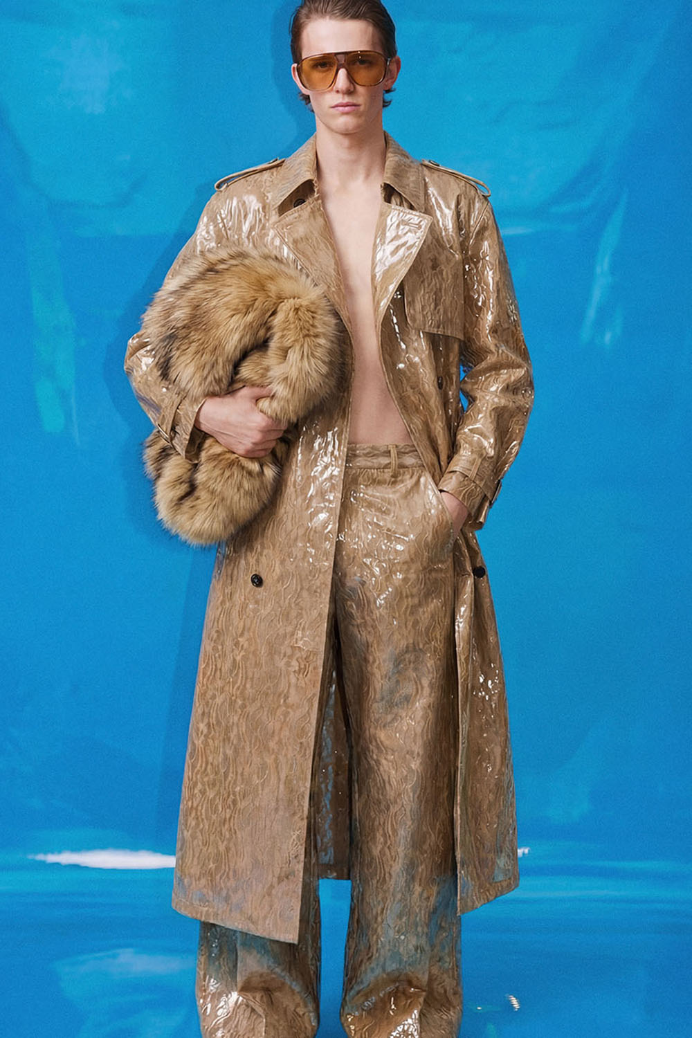 WE STOPPED IN THE COLONNADE, AND WENT ON IN THE SUNLIGHT